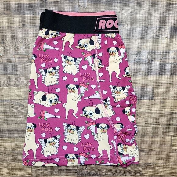 ROCK-IT Luv Pug Briefs Size Large - Picture 3 of 8